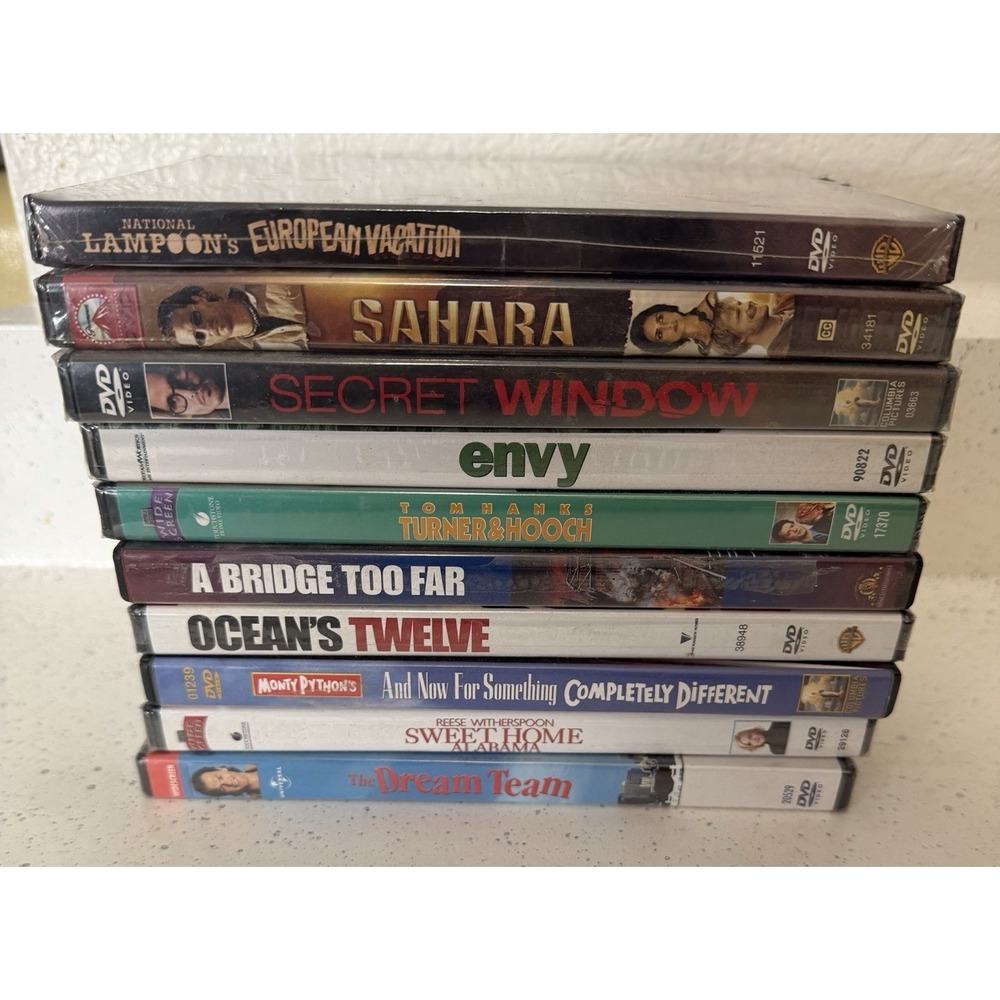 Lot of 10 DVD Action Drama Comedy Romance SCI-FI Adventure‎ Movie RANDOM BUNDLE
